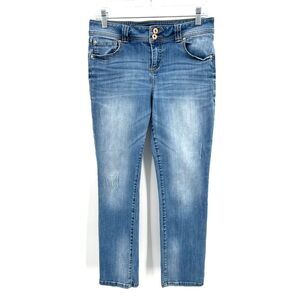 INC International Concepts Denim Straight Leg Jeans